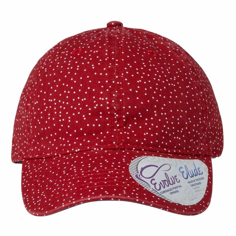 Women's Garment-Washed Fashion Print Cap Thumbnail