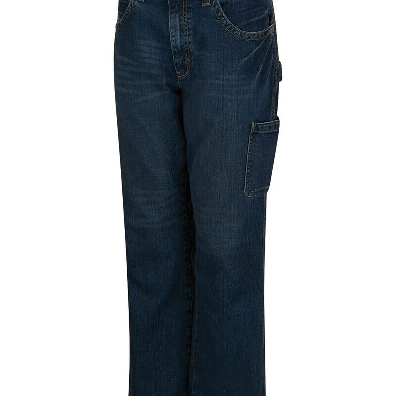 Men's Stretch Denim Dungaree Jeans Thumbnail