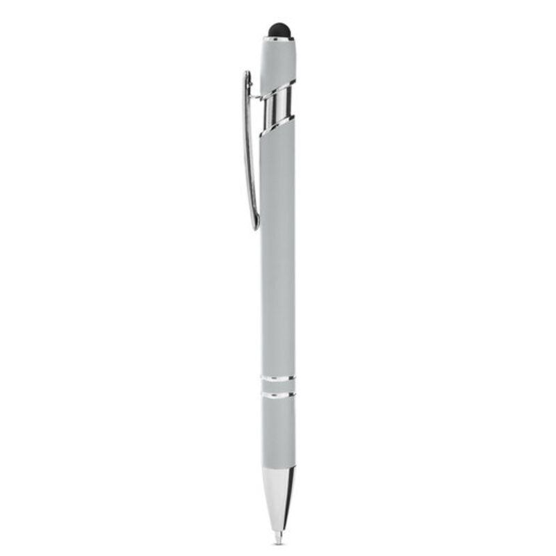 Rubberized Aluminum Click Stylus Pen Thumbnail
