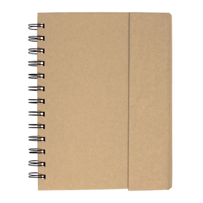 Spiral Notebook With Sticky Notes & Pen 5.75" X 7.25" Thumbnail