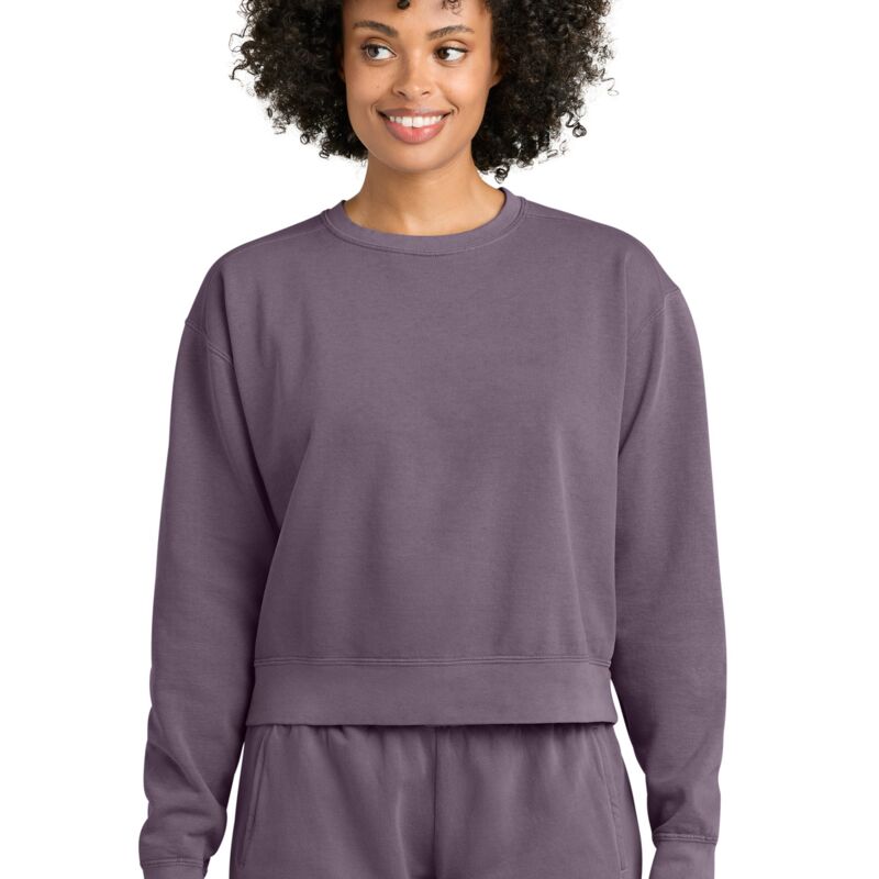 Women's Mid Length Crewneck Sweatshirt Thumbnail