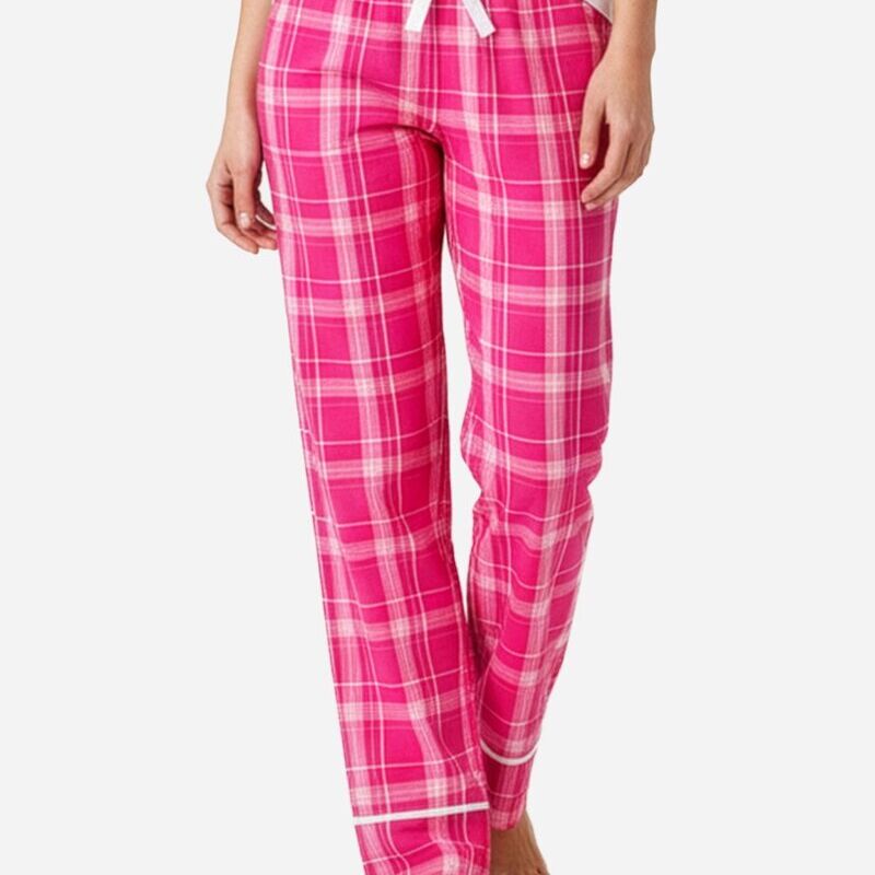 Women's Cuff Flannel Pants Thumbnail