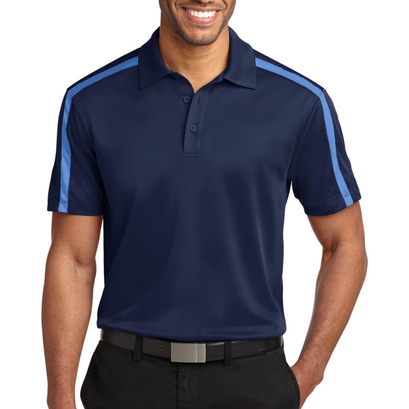 Silk Touch Performance Colorblock Stripe Polo Thumbnail
