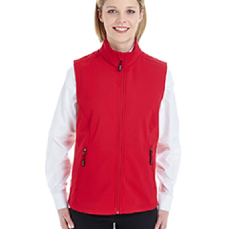 Ladies' Cruise Two-Layer Fleece Bonded Soft Shell Vest Thumbnail
