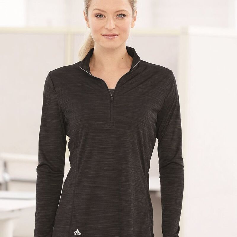Women's Lightweight Mélange Quarter-Zip Pullover Thumbnail
