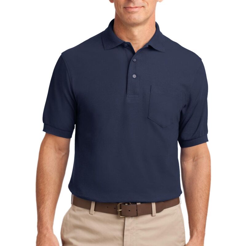 Silk Touch Polo with Pocket Thumbnail